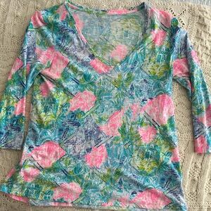 Lilly Pulitzer Multicolor Long Sleeve Tee